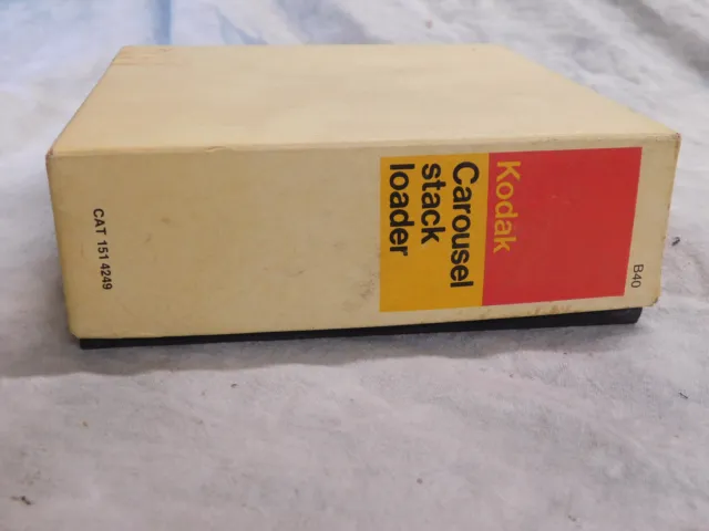 Vintage Kodak Stack Loader for Carousel Slide Projector in Box