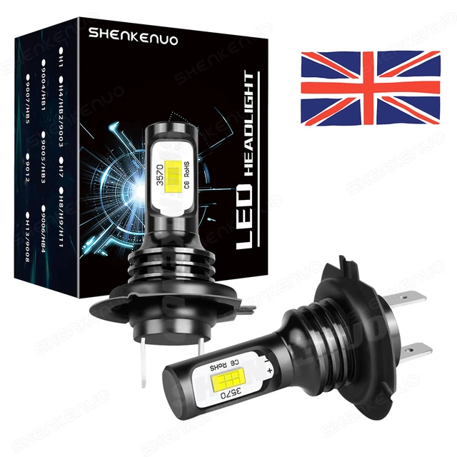 APAKA D1S LED Car Headlight Bulbs, Canbus Error-Proof, 100W 30,000LM