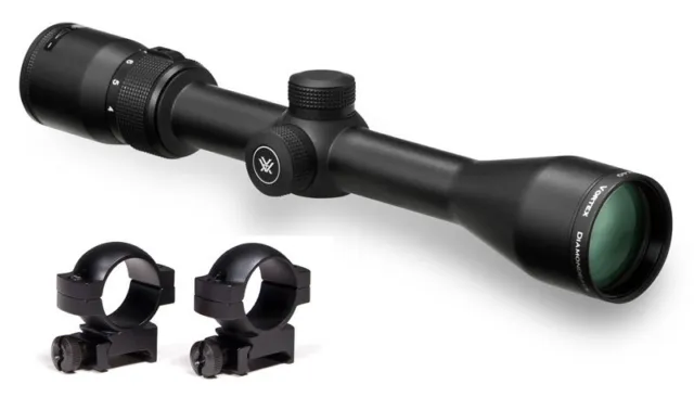 Vortex Diamondback 4-12x40 Rifle scope DBK-04-BDC w/ Vortex Medium Rings