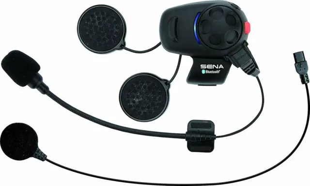SENA SMH5 Bluetooth Motorcycle Intercom System Helmet Headset  (UK Stock) 3