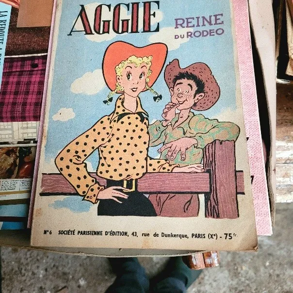 bandes dessinées Aggie reine du rodeo