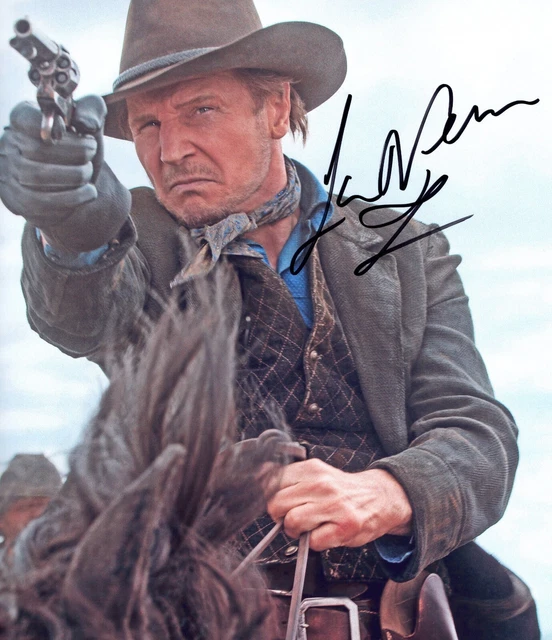 10x8 Photo Personally Autographed by Liam Neeson & COA