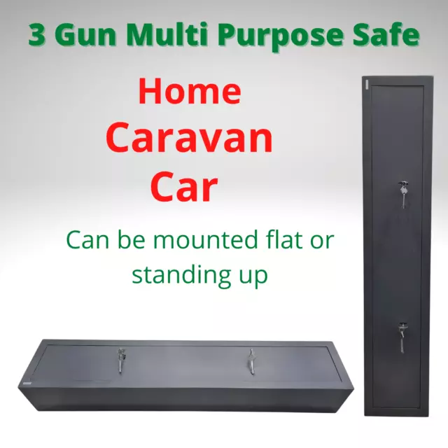 3 Gun Safe Car Caravan Safe Multi use firearm Gun Safe