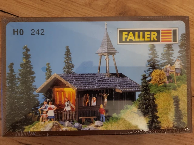 FALLER 130243 Bergkapelle - Modellbau-Zubehör Für Modelleisenbahn H0, Epoche II