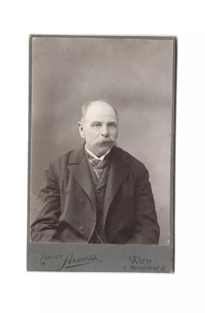 CDV Foto Herrenportrait - Wien 1900er