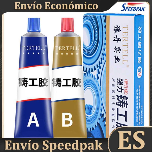 2pcs AB Glue Metal Glue Casting Metal Repair Defect Welding Cast Agent (100g) es