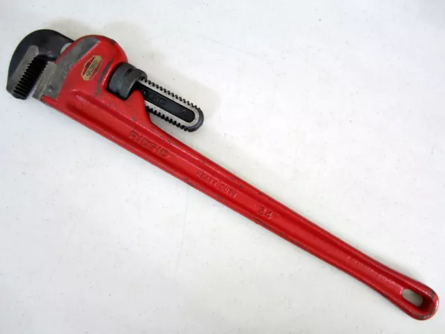 Ridgid 24" Pipe Wrench Heavy Duty Steel 31030 Made in USA