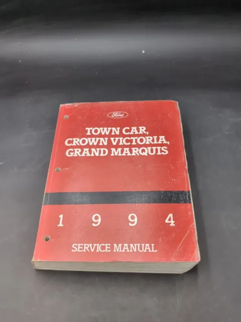 1994 Lincoln Town Car  Crown Victoria  Grand Marquis Service Shop Repair Manual