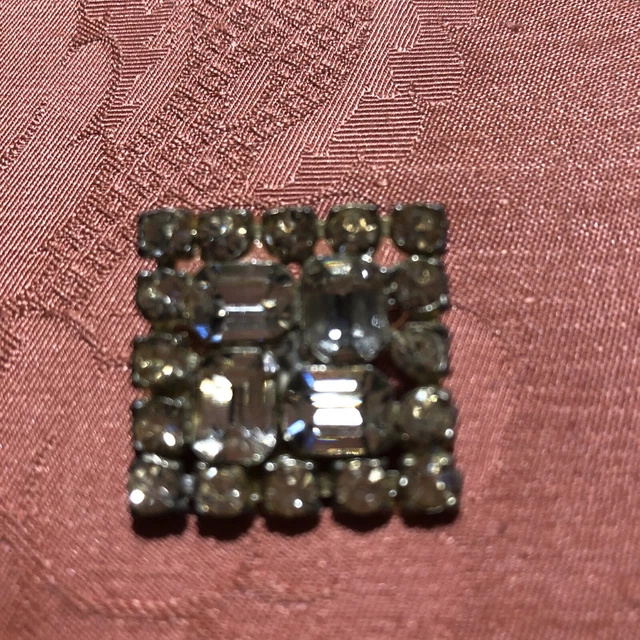 Bouton Ancien En Verre - Mercerie Vintage, Modèle (3250), Occasion