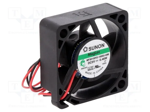 1 piece, Fan: DC MF30100V2-A99-A /E2UK