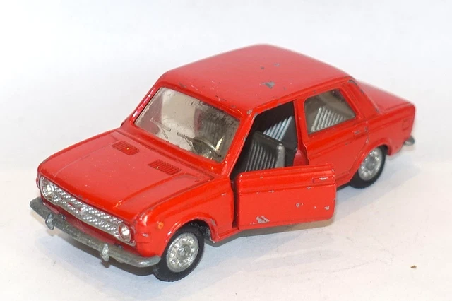 Voiture Miniature Mercury Fiat 128 Jaune échelle 1:43 - Occasion