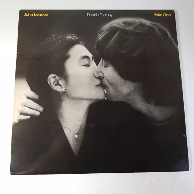 John Lennon - Double Fantasy - Vinyl LP UK 1st Press EX+/NM Beatles Woman