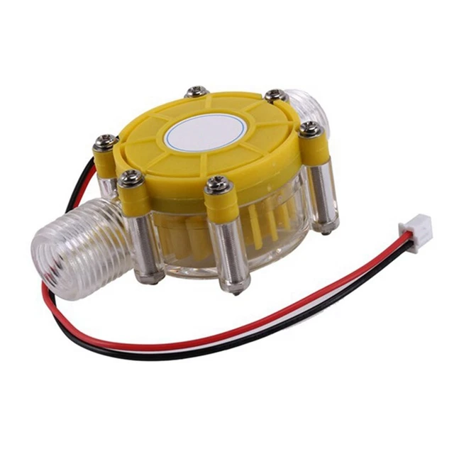 12 V Regulado CC Micro-Tipo Hidrogenerador Pequeño Generador Flujo de Agua X2R2