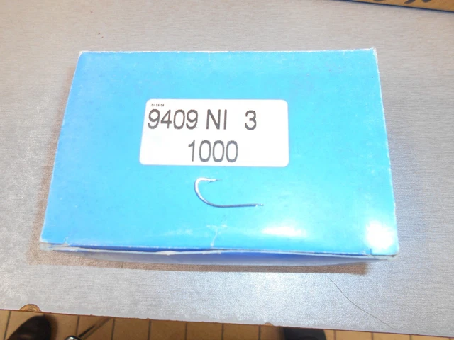 Hameçons VMC 9409 - Taille 4 - Simple - Lot De 1000 - Neuf