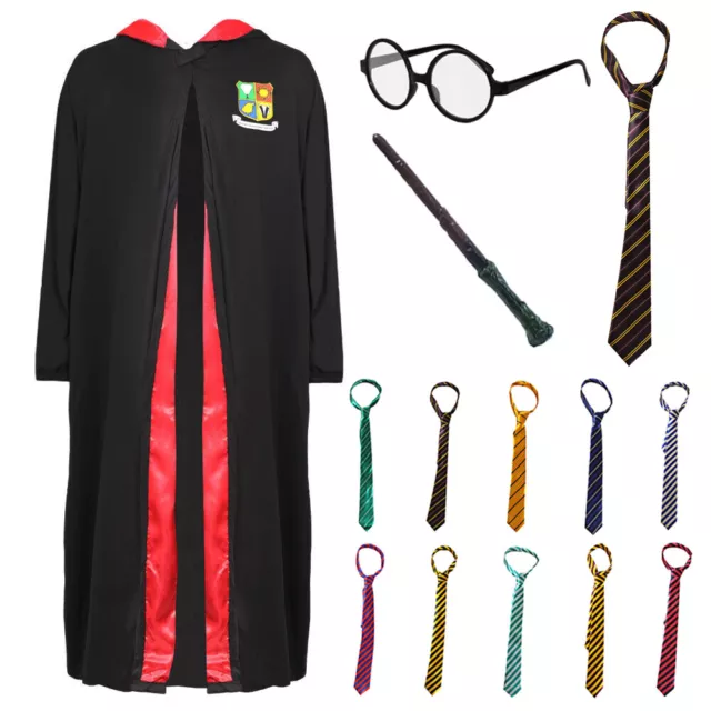 School Wizard Robe Costume Pick N Choose Book Day School Unisex Fancy Dress Lot