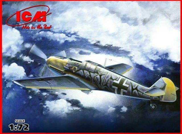 ICM 1:72 Maquette Kit Messerschmitt Bf 109E-7 / B de Combat / Bombardier