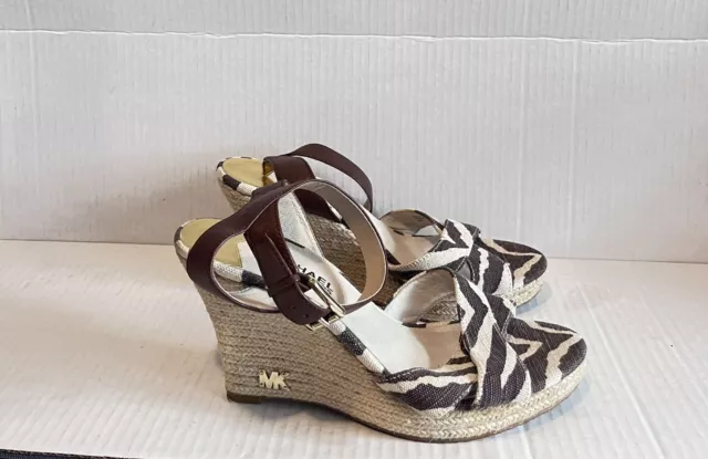 Michael Kors Sandals Wedge Women’s Size 8