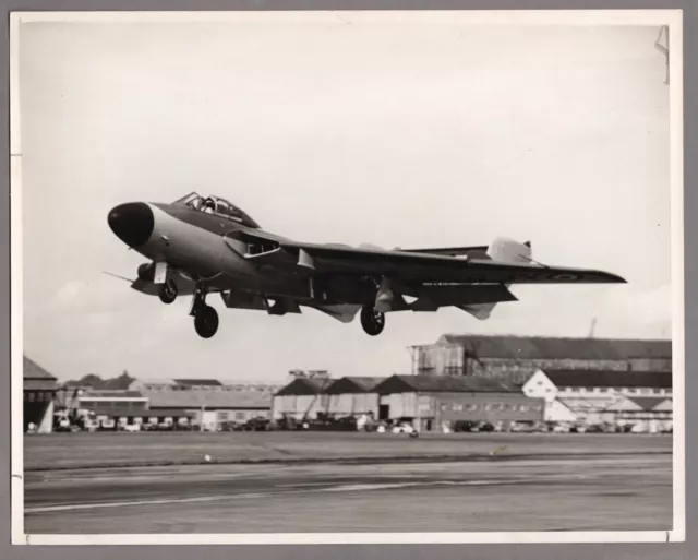 Sea Vixen 3Rd Prototype Large Original Vintage Press Photo Dh110 Royal Navy 2