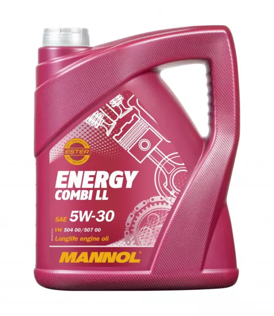 5L  MANNOL Energy Combi LL Motoröl 5W-30 VW 504/507, 229.51, BMW etc. (7907-5)