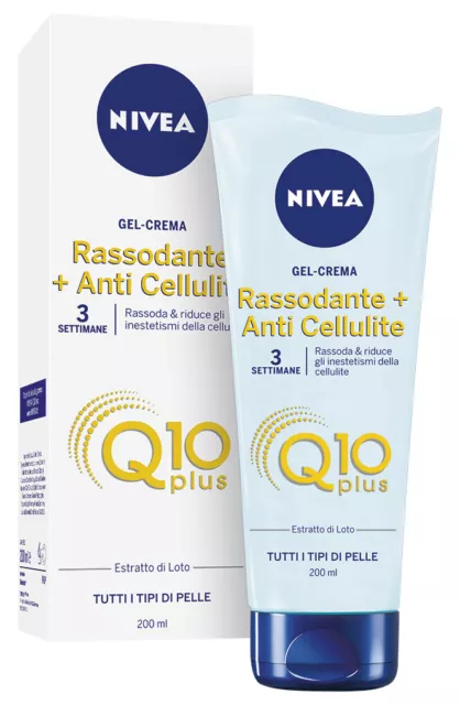 Nivea Corpo Rassodante Q10 200 Ml. Anticellulite Gel 88151