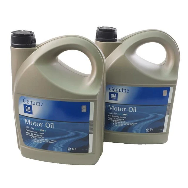 10 LITRE ORIGINAL GM Opel engine oil Dexos 2 longlife 5W30 5W30