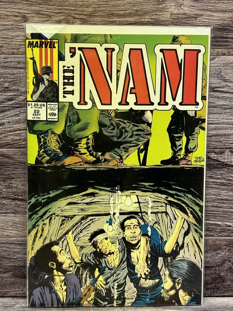 The 'Nam #22. 1988, Marvel Comics. Vietnam War / Military.