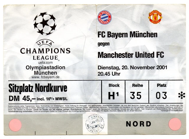 Livre 'Le Regine D'Europa' 1999-2000 – Bayern, Man Utd, Glasgow Rangers