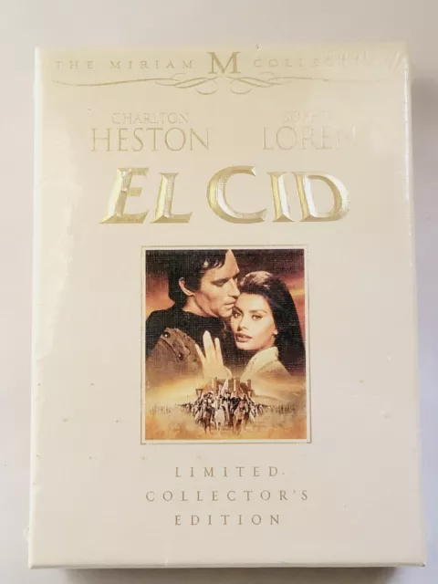 EL CID DVD 2008 2-Disc Box Set Limited Collectors Edition Miriam M Collection