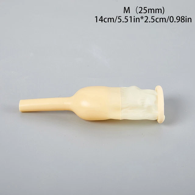 Men Urinals Latex Urine Collector Bedridden Urinary Incontinence Drainage Bag JW