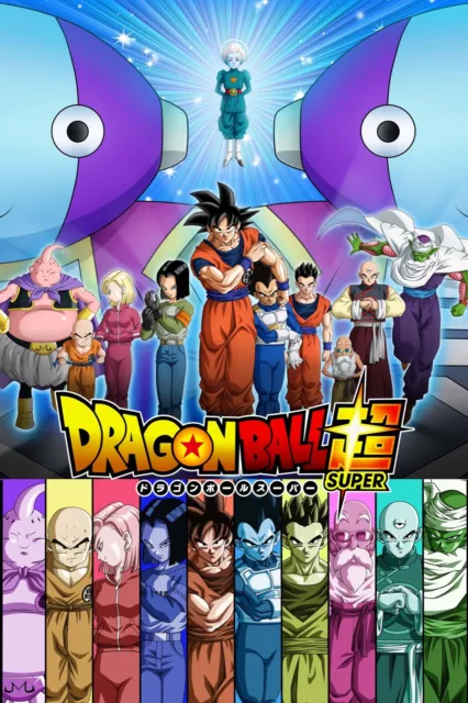 Dragon Ball Super Poster Gogeta and Gogeta Blue Logo 12inx18in