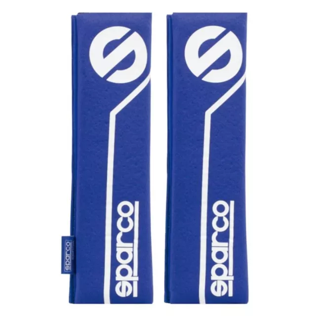 Sparco SEATBELT Harness Shoulder PADS Blue UNIVERSAL