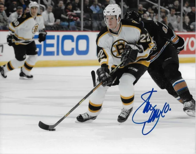 Signed Shean Donovan Boston Bruins Autographed 8x10 Photo #1 Original