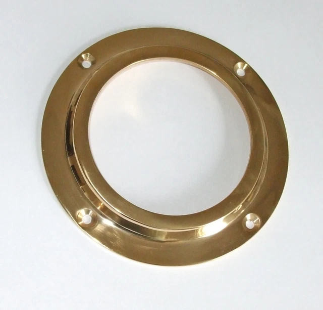 Canal Bateau 110mm (4.0.8cm) O/D Laiton Hublot (Nb - Verre non Inclus) CP001