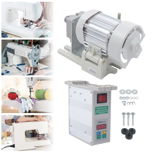 INDUSTRIAL SERVO MOTOR Sewing Machine Brushless Variable Speed 500