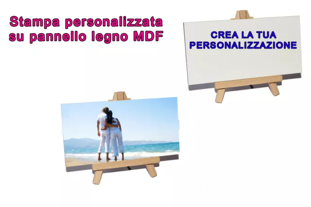 Stampa Personalizzata Pannello Personalizzato Mdf Legno Foto Ricordo