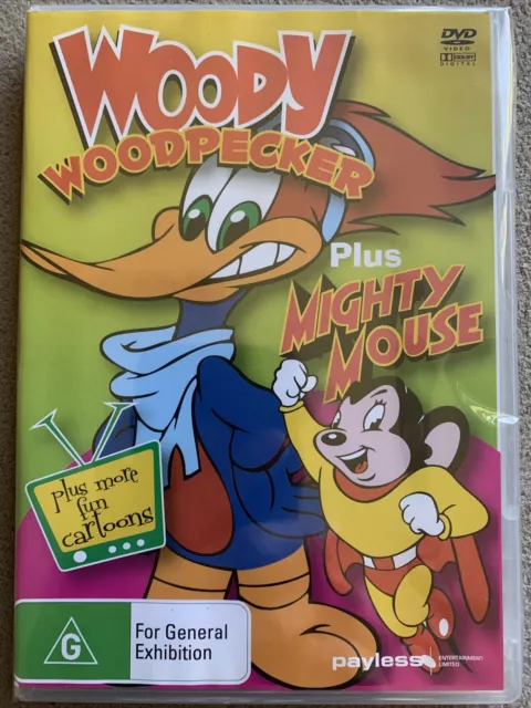 DVD: Woody Woodpecker Plus Mighty Mouse - Walt Disney Classic Cartoon Collection