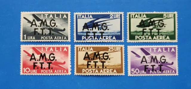 Italy  - Trieste Stamps, Scott C1-C6 Complete Set MNH