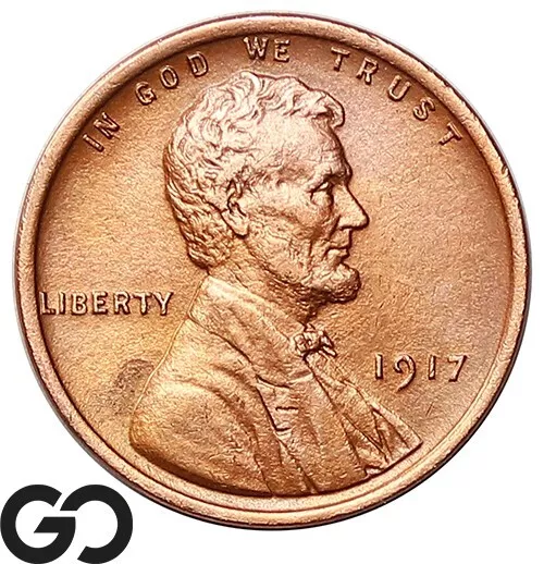 1917 Lincoln Cent Wheat Penny