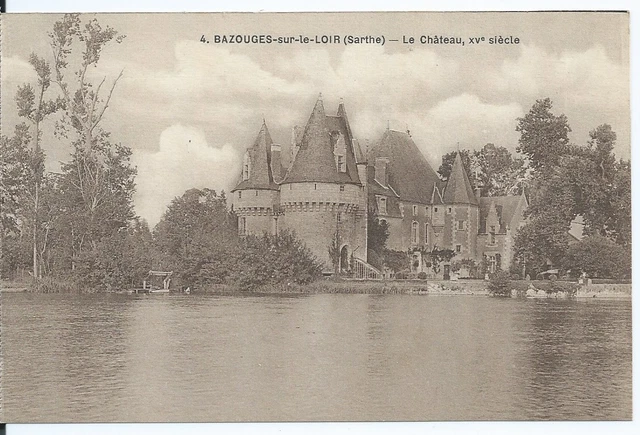 CPA-72 - postcard - BAZOUGES-sur-le-LOIR - Le Château, 15th century