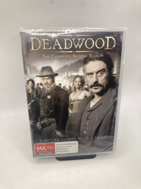 Deadwood: The Complete Second Season DVD (Region 4) Box Set Brand New Sealed!