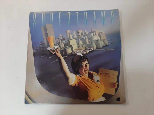 Vintage LP Vinyl Record -Supertramp -Breakfast in America - Ex Cond