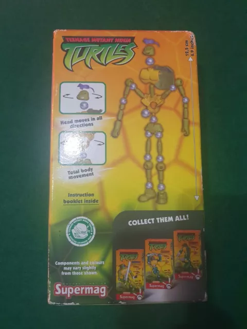 TMNT Mini Mutants 2-Pack + Donatello Supermag + Baxter Stockman Robot. 3
