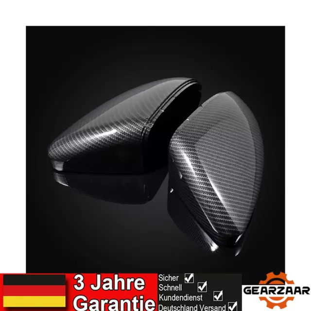Carbon Spiegelkappen Für VW Golf 2013-2018 MK7 VII Variant GTI R NEU