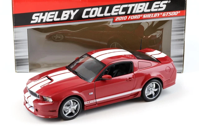 LANE EXACT DETAIL 1/18 Scale 1966 Shelby GT350 Red / White Diecast