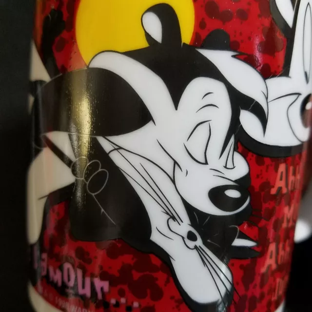 Vintage Pepe Le Pew Coffee Cup Mug 1998 Looney Tunes