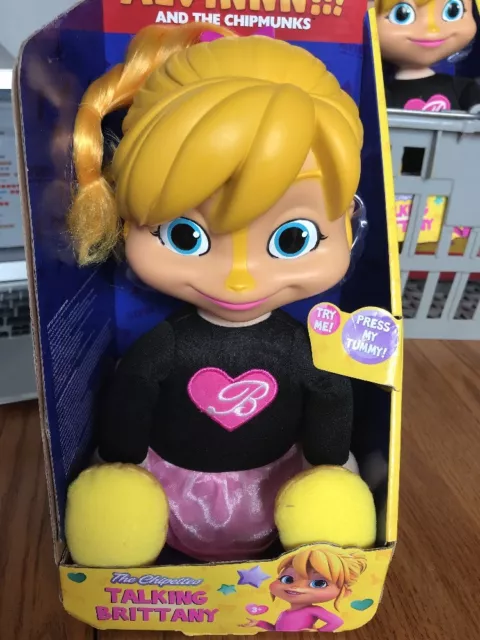 ALVINNN!! AND THE Chipmunks "Talking Brittany" Fisher Price Age 3+ New