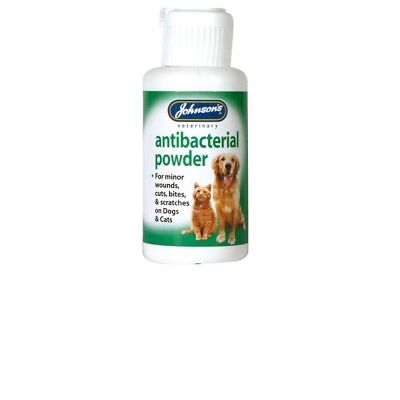 JOHNSON'S Anti Bacterial Polvo Perros y Gatos 20g