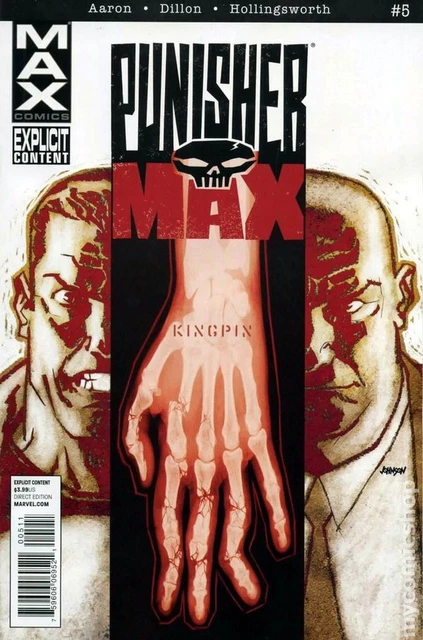 Punisher Max #5 VF 2010 Stock Image