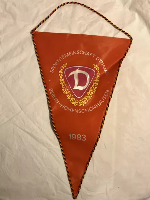 Sportgemeinschaft Dynamo Berlin-Hohenschönhausen 1983 Wimpel