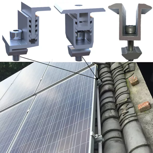 Solarpanel PV-Halterung Dach verstellbar für 19 mm - 55 mm gerahmtes Ende M BWS